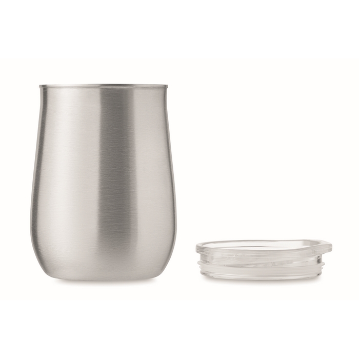 Becher recycelter Edelstahl