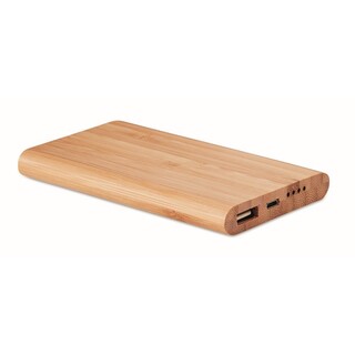 Powerbank 4000 mAh Bambus