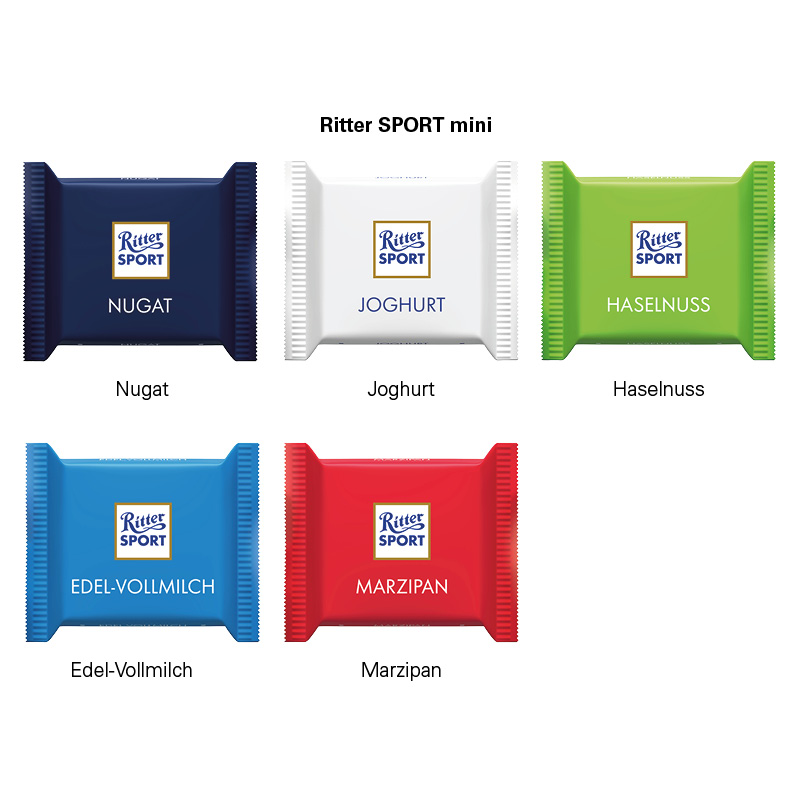 Ritter SPORT mini, Nugat