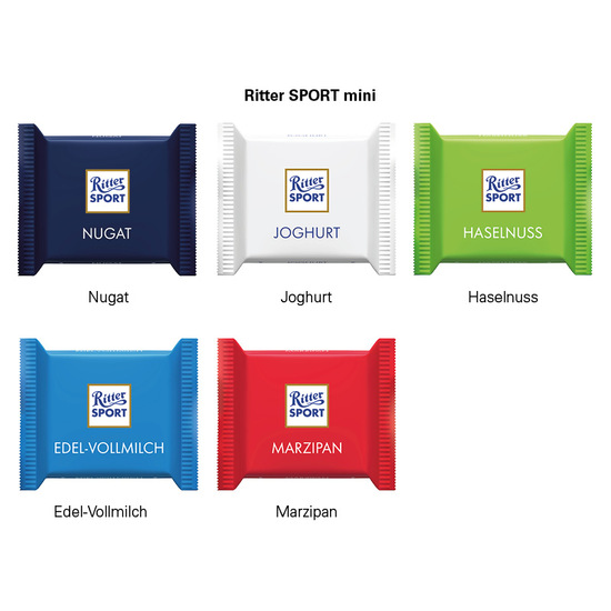 Ritter SPORT mini, Nugat