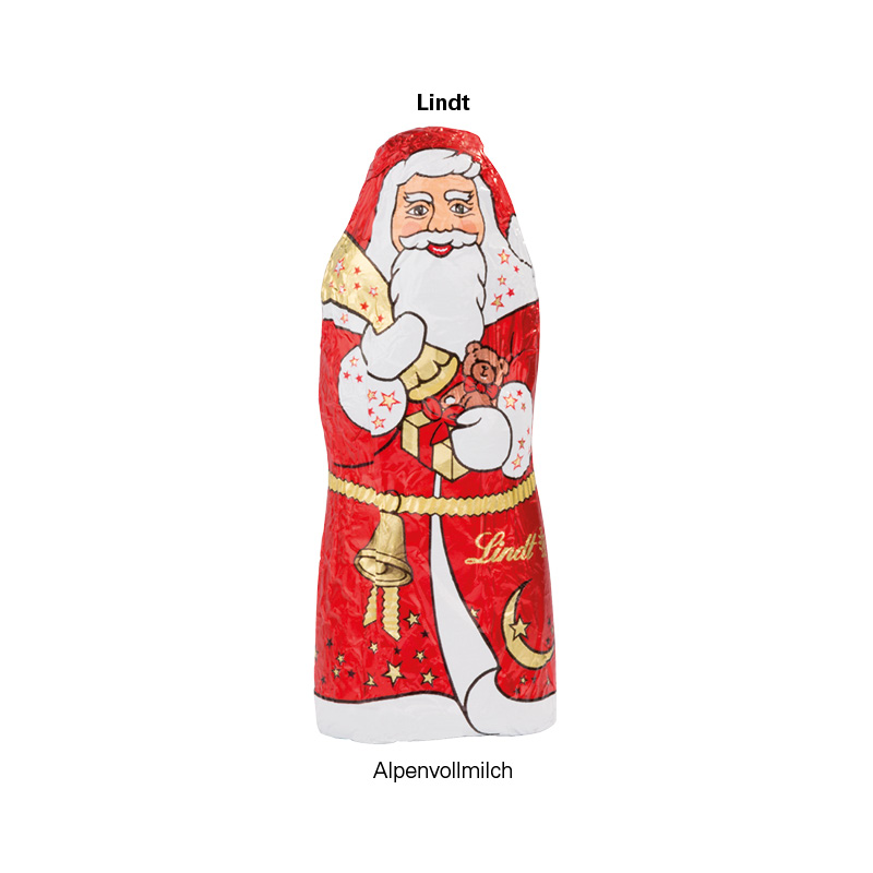 Lindt Weihnachtsmann 40g in Werbebox