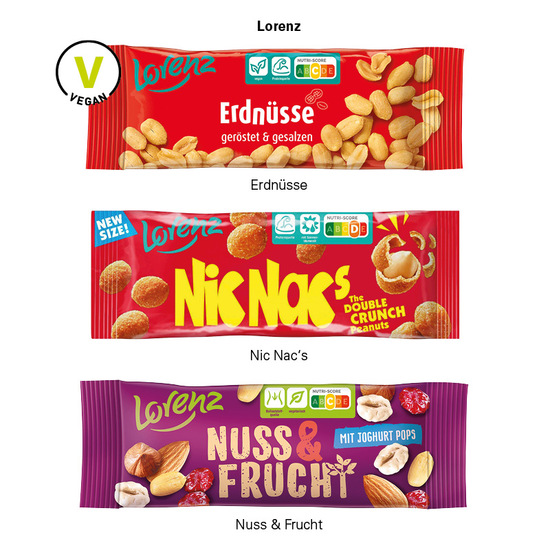 Lorenz Nuss & Frucht mit Joghurt Pops im Werbeschuber