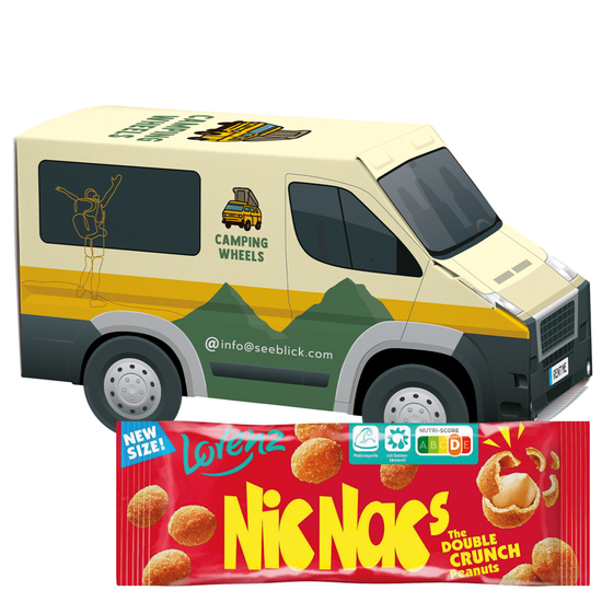 3D-Präsent Transporter, Lorenz Nic Nac's Erdnüsse