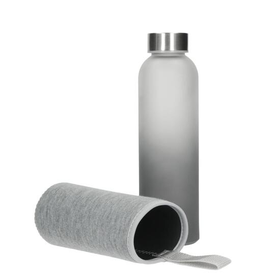 Glasflasche mit Hülle "Iced" 0,45 l