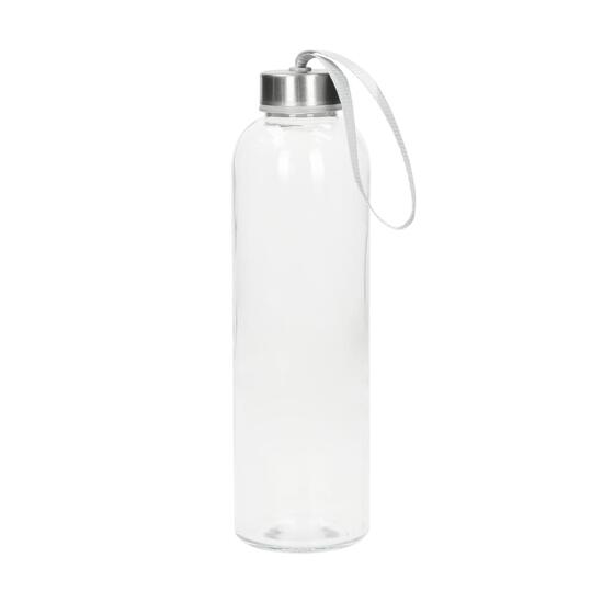 Glasflasche mit Hülle "Pure", 0,7l