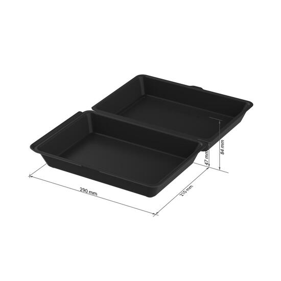 Menübox "ToGo" XL, ohne Trennstege