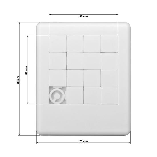Schiebepuzzle "Frame 15"