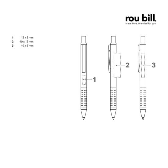 roubill Star Tec Steel  Druckkugelschreiber