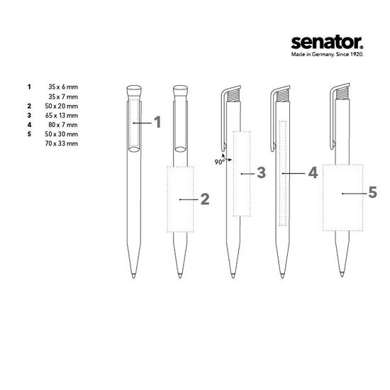 senator Super Hit Polished  Druckkugelschreiber