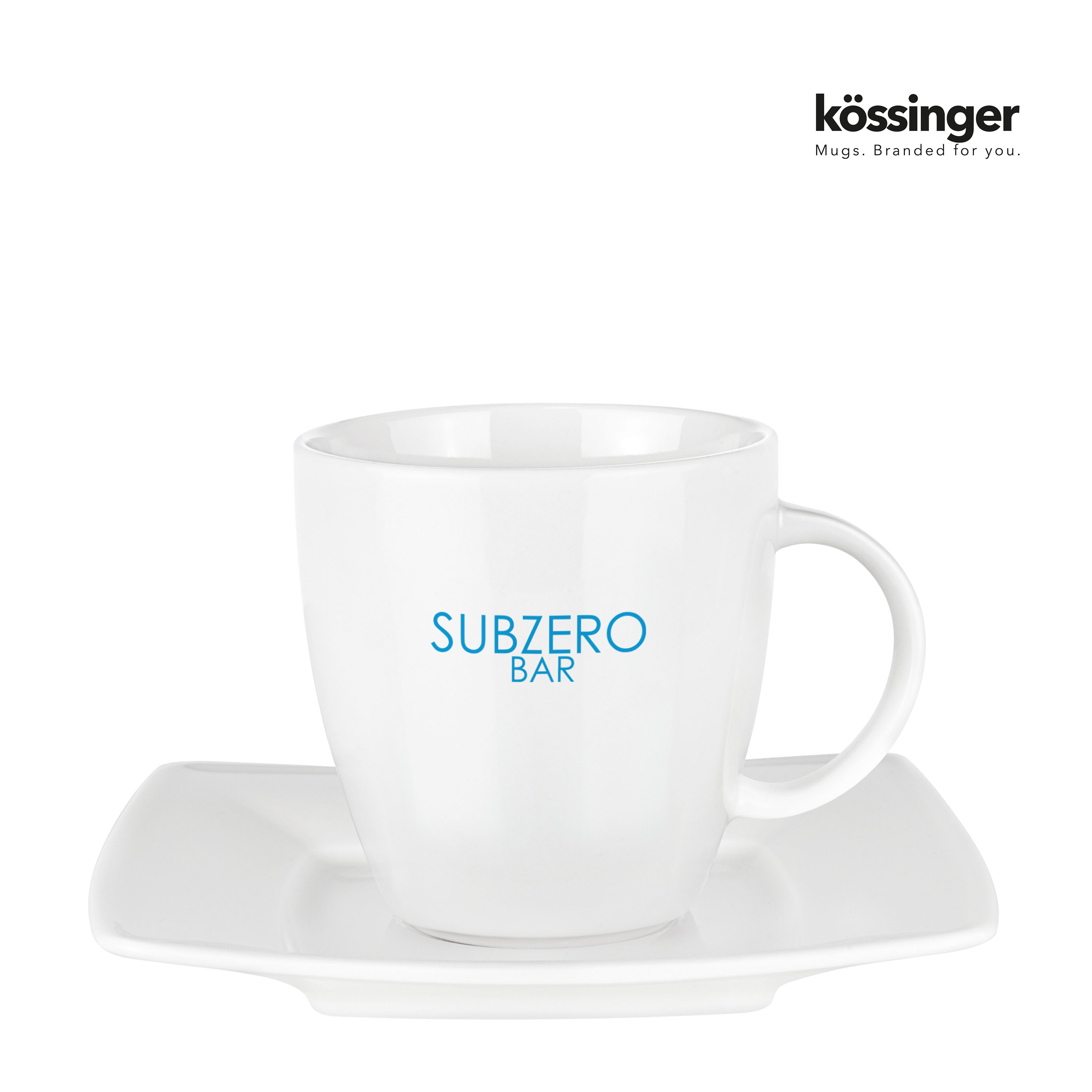 Kössinger Maxim Cafe Set  Tasse mit Untertasse