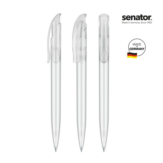 senator Challenger Frosted  Druckkugelschreiber