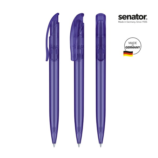 senator Challenger Frosted  Druckkugelschreiber
