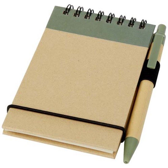 Zuse A7 Recycling Notizblock mit Stift