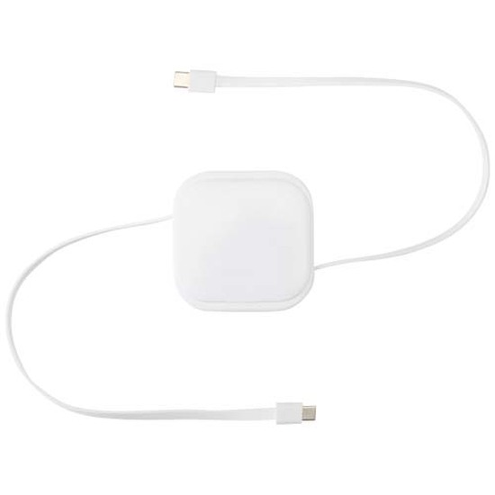 Gloas Aufrollbares 5 in 1 Kabel aus Recyclingmaterial mit Datensynchronisierung und 100 W Schnellladefunktion sowie Smartphone Toolkit