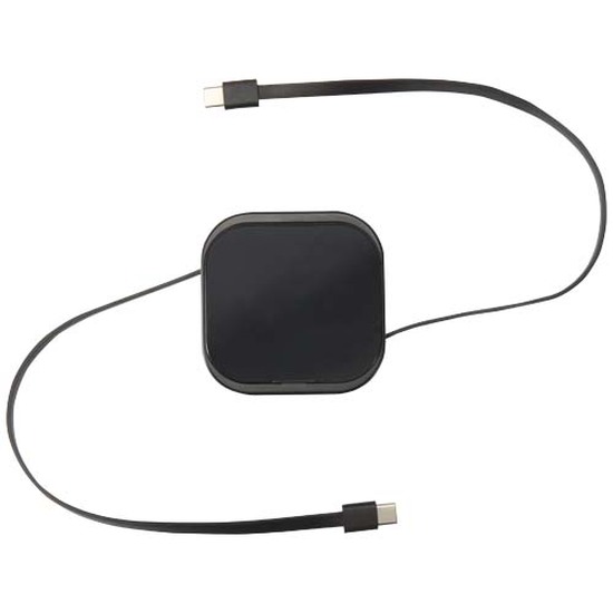 Gloas Aufrollbares 5 in 1 Kabel aus Recyclingmaterial mit Datensynchronisierung und 100 W Schnellladefunktion sowie Smartphone Toolkit