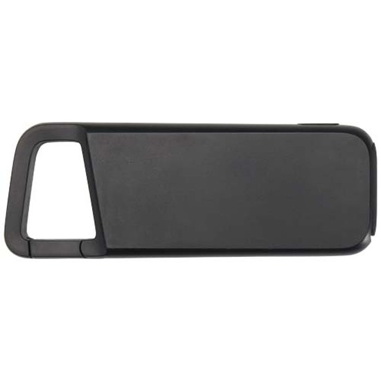 Alkes 12 W 5.000 mAh wasserfeste Powerbank aus recyceltem Kunststoff mit Karabinerhaken