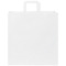 Kraftpapiertasche 80-90 g/m² mit flachen Griffen – XL