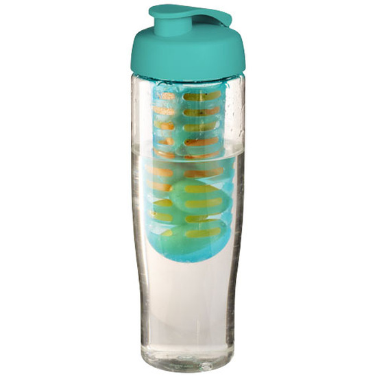 H2O Active® Tempo 700 ml Sportflasche mit Klappdeckel und Infusor