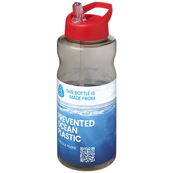 H2O Active® Eco Big Base 1L Sportflasche mit Ausgussdeckel