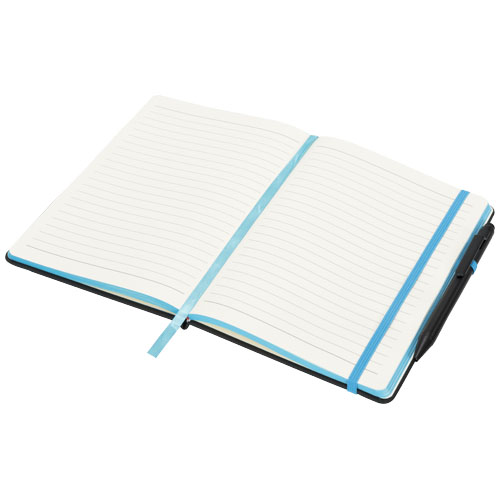 Noir Edge A5 Notizbuch mit farbigem Rand