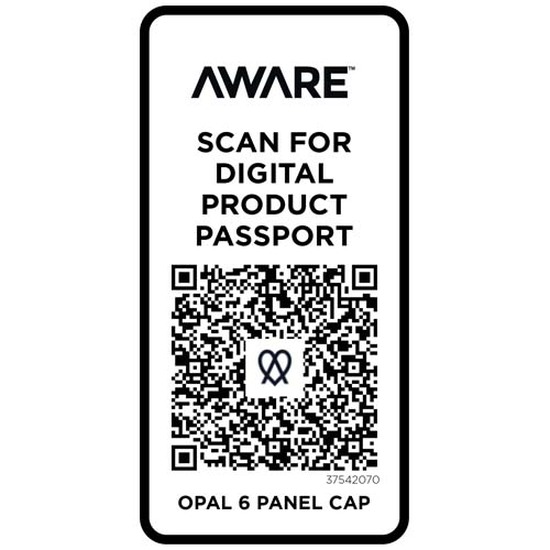 Opal 6 Segmenten Aware™ recycelte Kappe