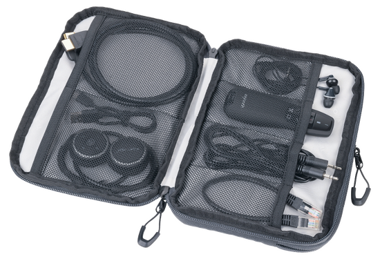 TROIKA Kabeltasche "BLUE CYCLE TECH POUCH 2"