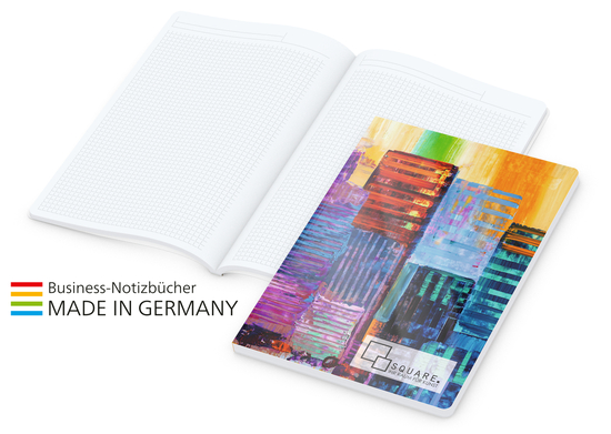 Notizbuch Flexx-Book Bestseller A4, Polychrome gloss-individuell