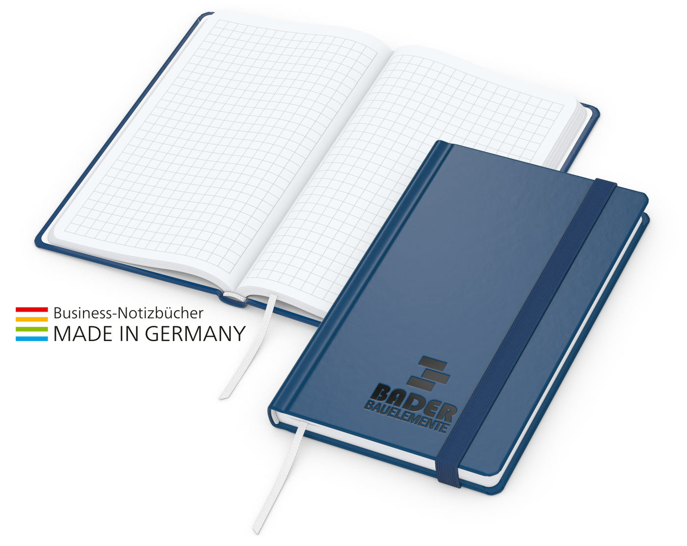 Easy-Book Comfort Bestseller Pocket, dunkelblau inkl. Prägung schwarz-glänzend