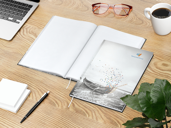 Notizbuch Note-Book A4 Bestseller inkl. 4C-Druck