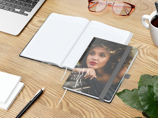 Notizbuch Match-Book White A5 Cover-Star Bestseller