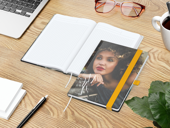 Notizbuch Match-Book White A5 Cover-Star Bestseller