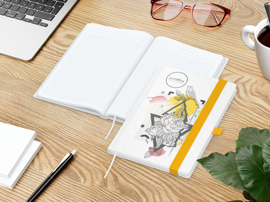 Notizbuch Match-Book White A5 Natura Bestseller