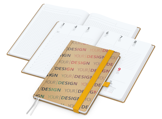 Wochenplaner Match-Hybrid White A5 Natura Bestseller