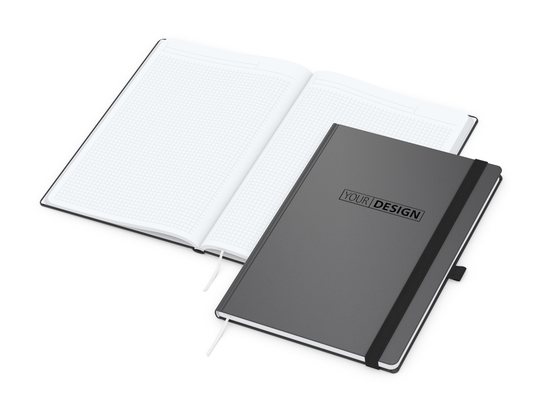 Notizbuch Vision-Book White A4 Bestseller inkl. Prägung