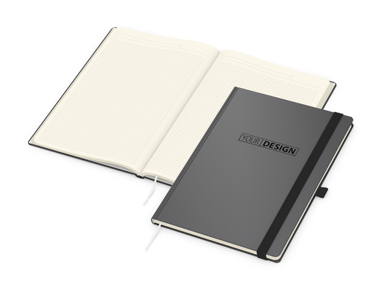 Notizbuch Vision-Book Creme A4 Bestseller inkl. Prägung