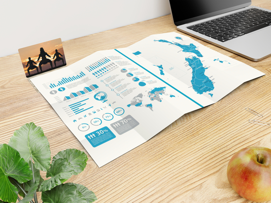 Faltplan Concept-Card Large Recycling, 50, Offsetdruck