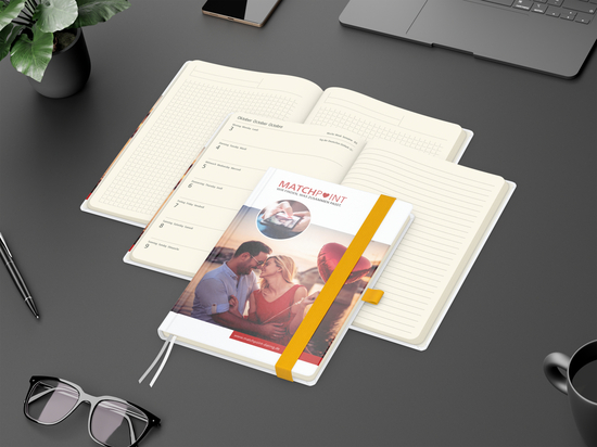 Wochenplaner Match-Hybrid Creme A5 Cover-Star Bestseller