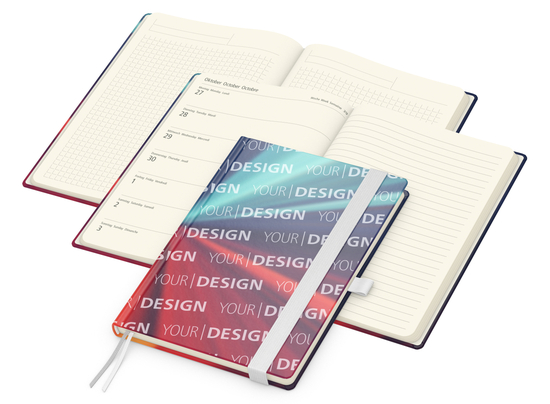 Wochenplaner Match-Hybrid Creme A5 Cover-Star Bestseller