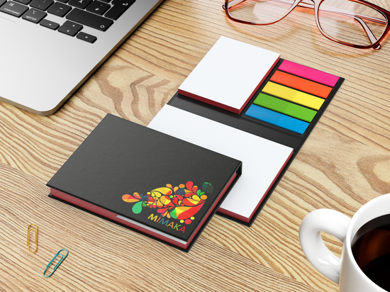 Haftnotiz-Set London Bookcover White Bestseller, 50/50 Blatt, Farbschnitt