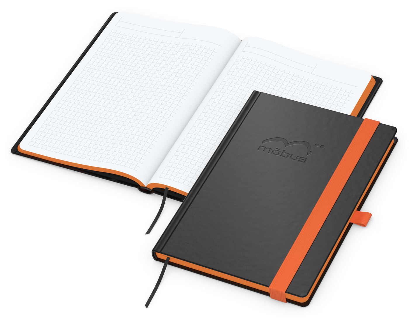 Notizbuch Color-Book Bestseller, A5, orange
