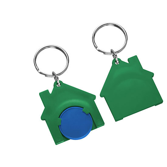 Chiphalter mit 1€-Chip "Haus"