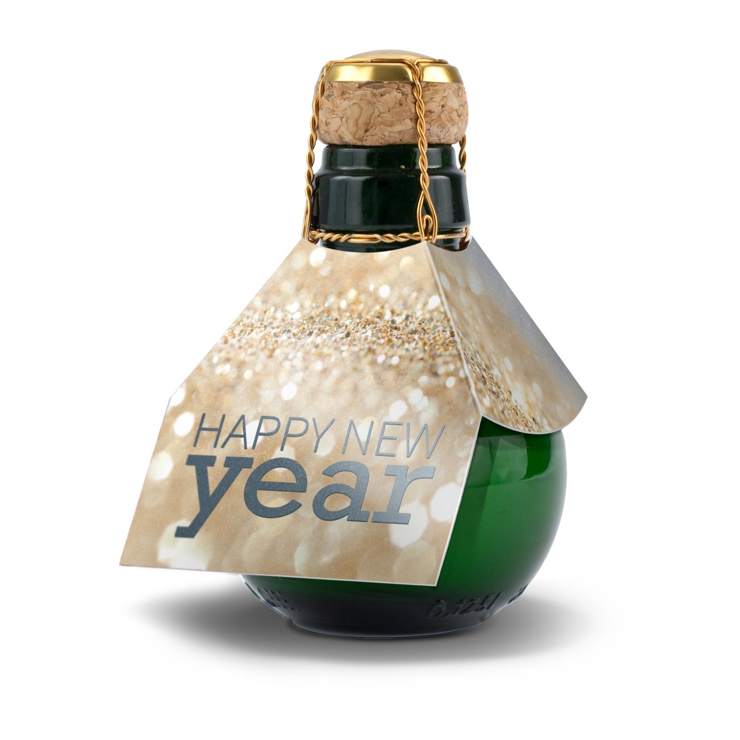 Kleinste Sektflasche der Welt Happy New Year, 125 ml 2K1540o