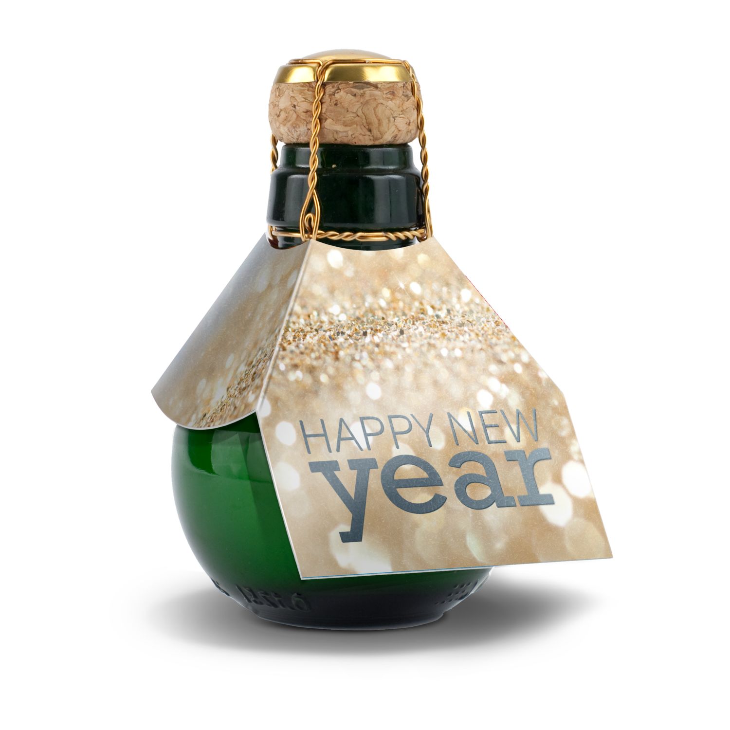 Kleinste Sektflasche der Welt Happy New Year, 125 ml 2K1540o