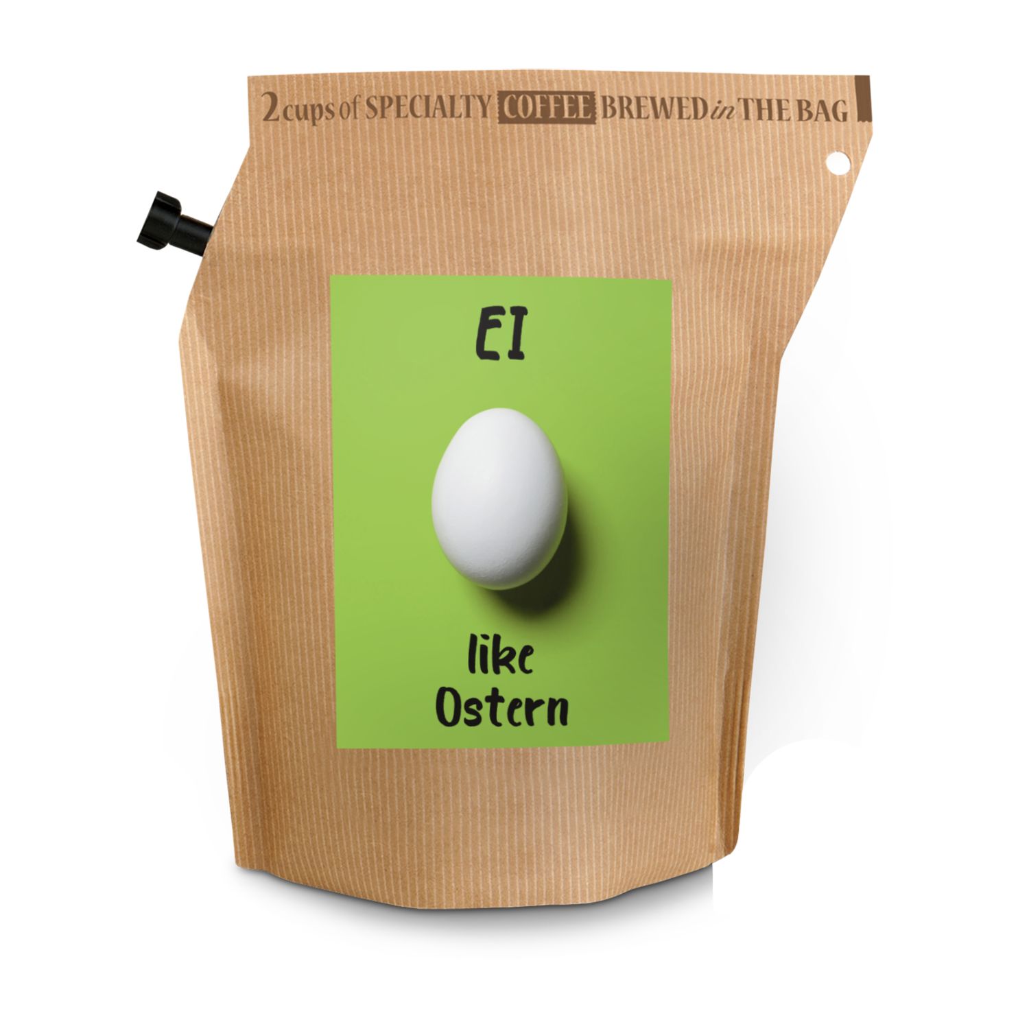 Geschenkartikel / Präsentartikel: Oster-Kaffee - Ei like Ostern 2K1624f