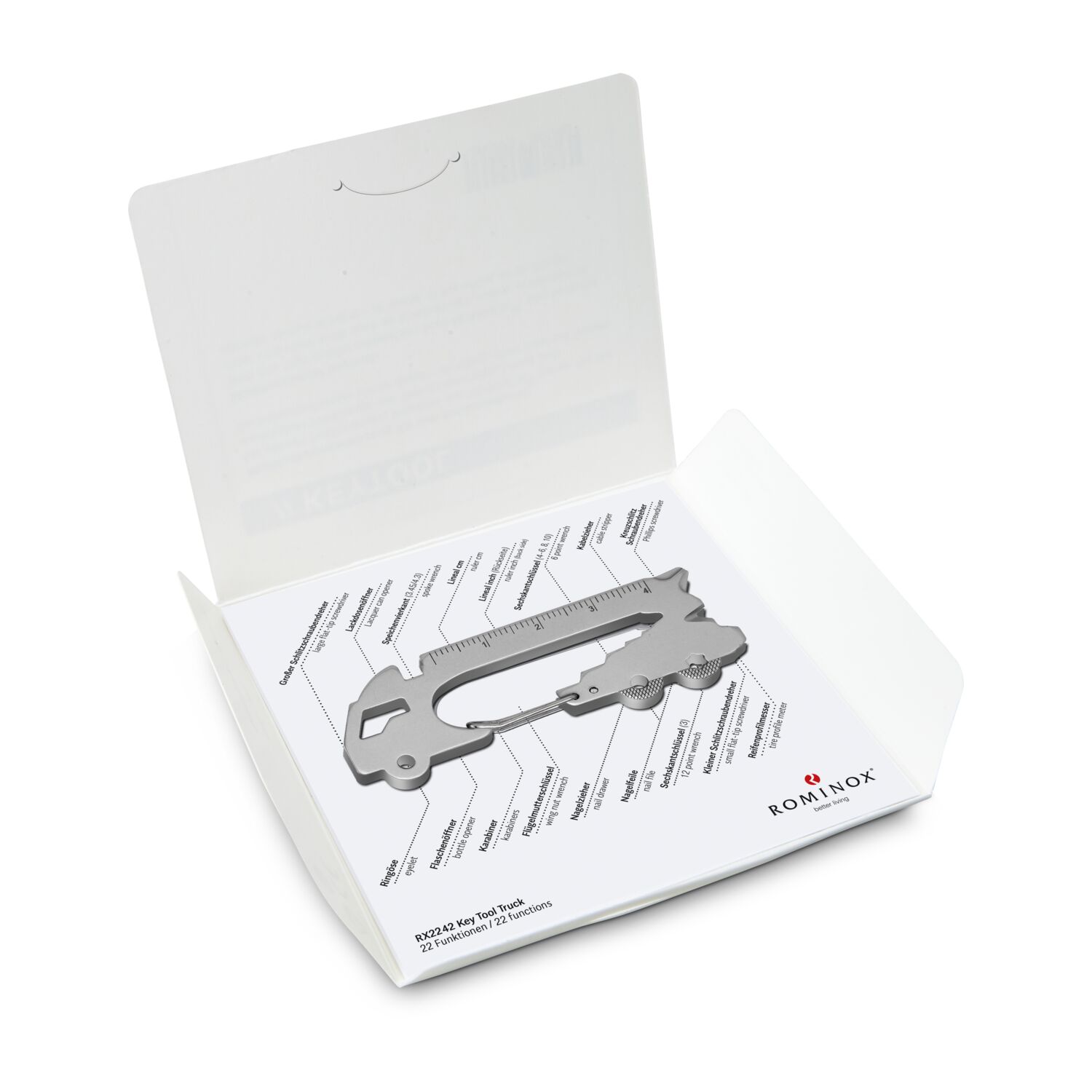 ROMINOX® Key Tool Truck (22 Funktionen) Werkzeug 2K2101a