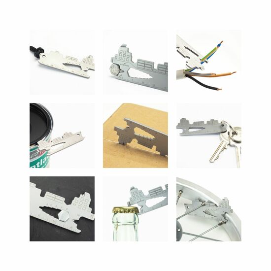 ROMINOX® Key Tool Cargo Ship (19 Funktionen) Werkzeug 2K2101f