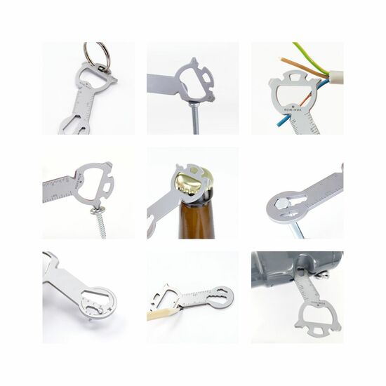 ROMINOX® Key Tool Snake (18 Funktionen) Happy Father's Day 2K2104c