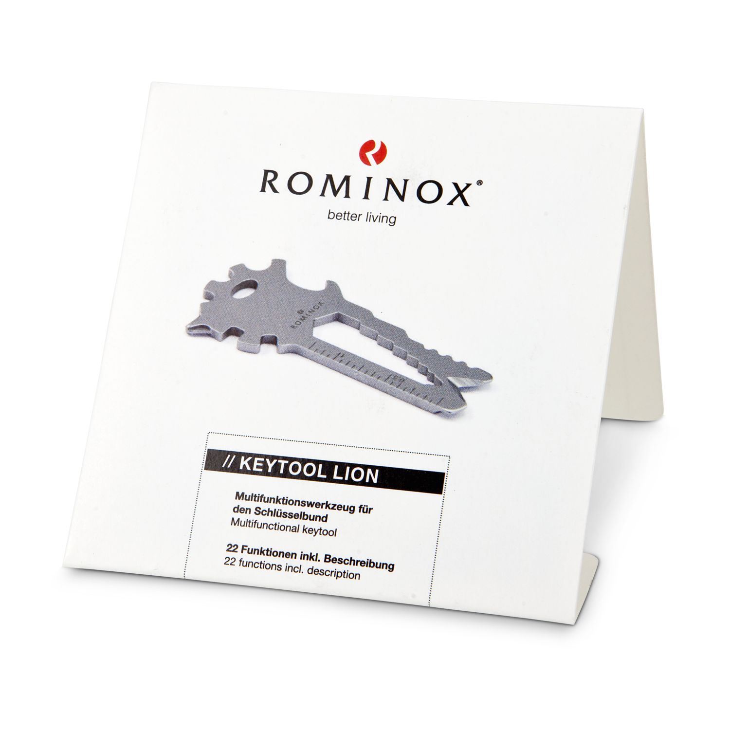 ROMINOX® Key Tool Lion (22 Funktionen) Deutschland Fan Jubelverstärker 2K2107b