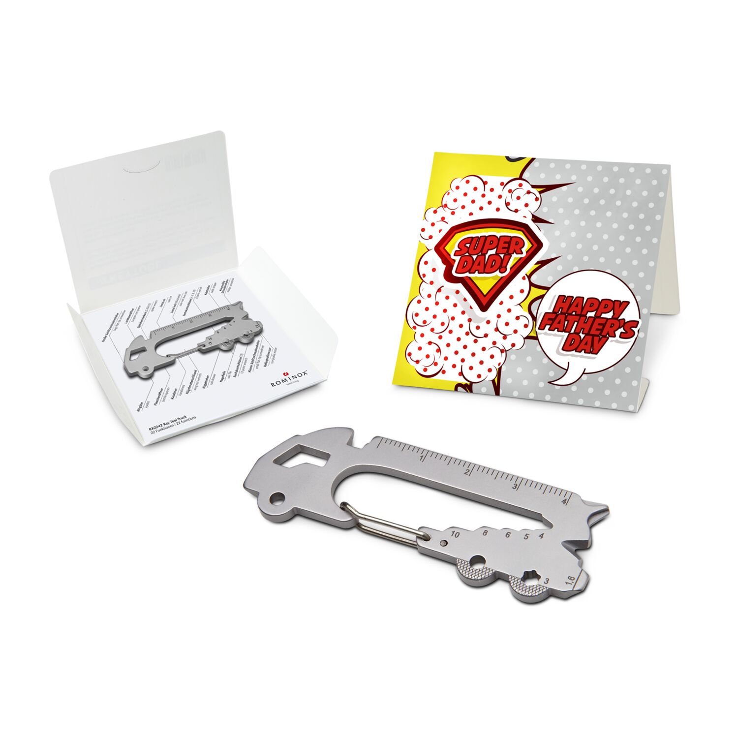 ROMINOX® Key Tool Truck (22 Funktionen) Super Dad 2K2108a