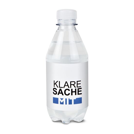 330 ml PromoWater - Mineralwasser - Eco Papier-Etikett 2P002P